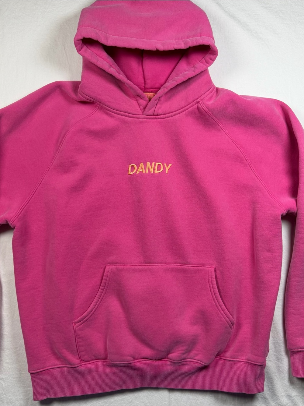Dandy Worldwide Let’s Watch the Sunset Oversized Lux Hoodie Pink Size M